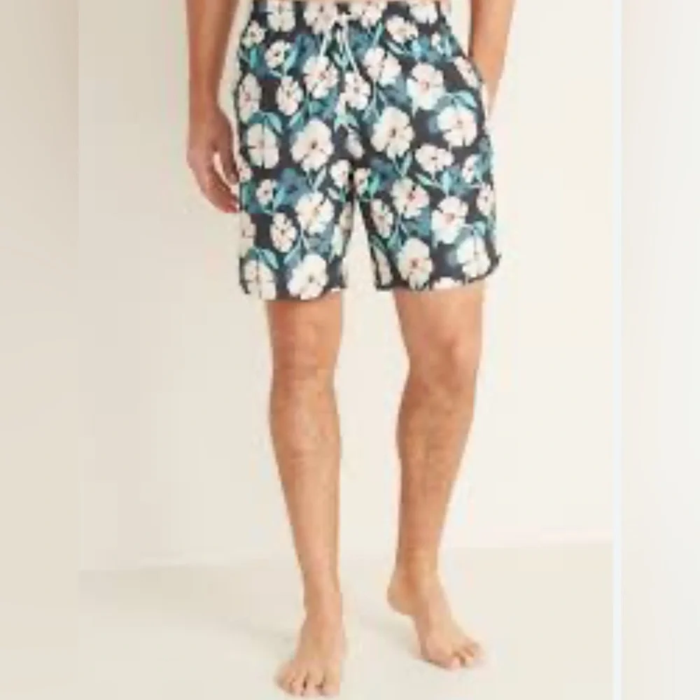 •OLD NAVY•MENS BLUE FLORAL 8